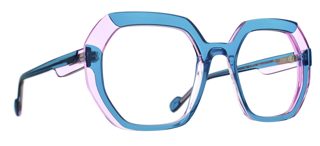 Caroline Abram OCTAVIA - BLEU PTROLE / ROSE CLAIR - 799 ...
