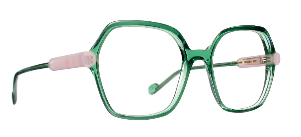 Caroline Abram ROSEN -  VERT / ROSE - 933  2100955933 - ROSEN