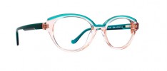 1034 47 EMERALD GREEN / LIGHT PINK - 47