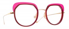 604 WIDLINE FUSHIA CRISTAL/ PINK GOLD - WIDLINE