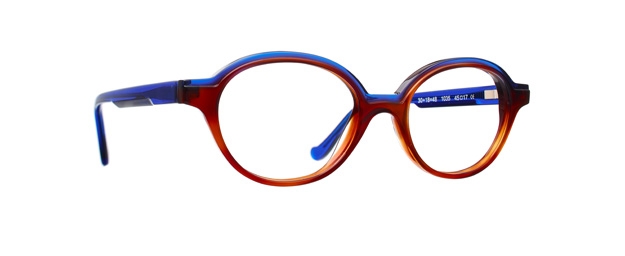 Caroline Abram 48 - BLUE / HAVANA ACETATE 1035 - 48