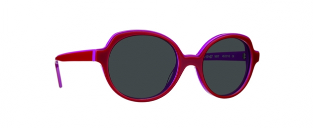 Caroline Abram 27 SUN - RED / PURPLE ACETATE / SUNLENSES 1017 -...