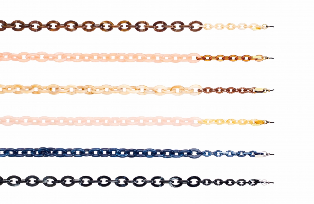 Caroline Abram CHAINE OMG - Chaines de lunettes colorées en...